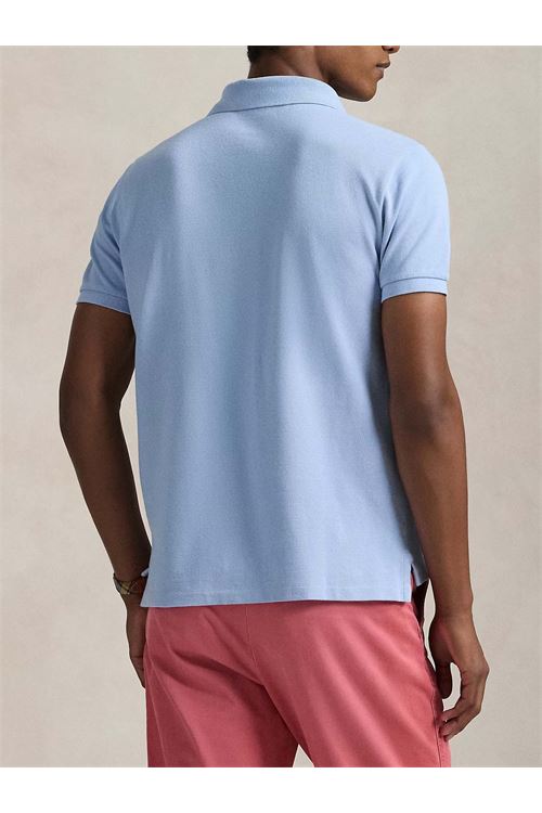 Polo Big Pony in piqué Custom Slim-Fit - RALPH LAUREN - Brancaccio